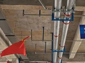 润州管廊支架的安装方法